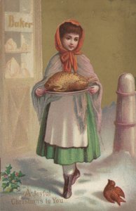 Carte de Noël - English School